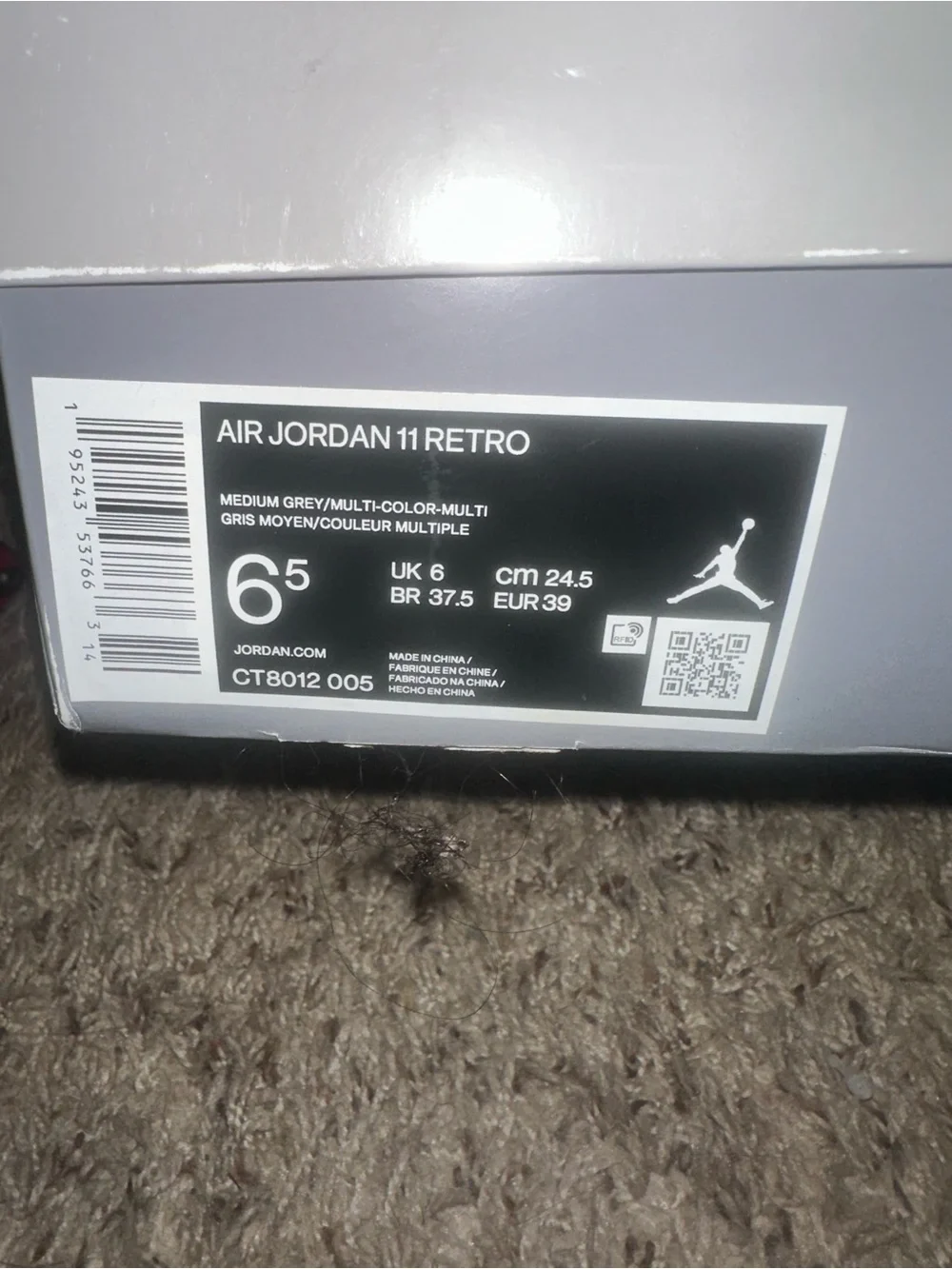 Cool Grey Nike Gray Air Jordan 11